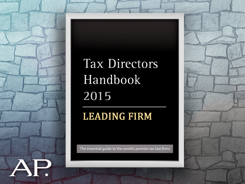 Tax-Directors-2015 Direito tributario