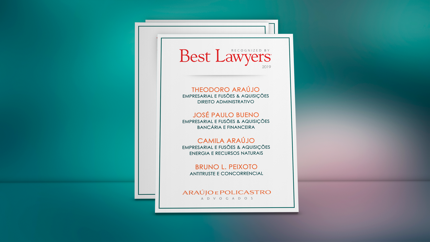 Best Lawyers 2019 - Reconhecimento Araújo e Policastro Advogados